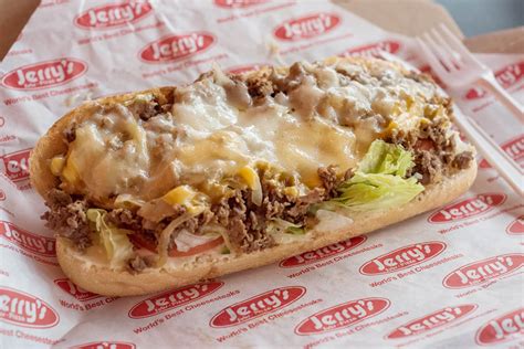 Jerry's subs & pizza - Serving the best steaks and pizza made in Jessup. Order Online. 7351 Assateague Drive, Jessup, MD 20794. 410-799-9177. We are open 7 days a week! Legendary Cheesesteaks. Signature Cheesesteaks. Specialty Cheesesteaks. Jey’s Signature NY Style Pizza.